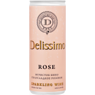 Шампанское и игристые вина Делиссимо Розе