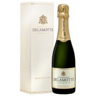 Шампанское Деламотте Блан де Блан 0.375 л в подарочной упаковке