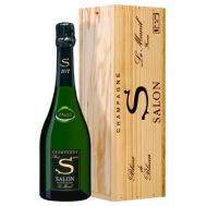 Шампанское Салон Ле Менсиль Блан де Блан 2012 0.75 л в подарочной упаковке